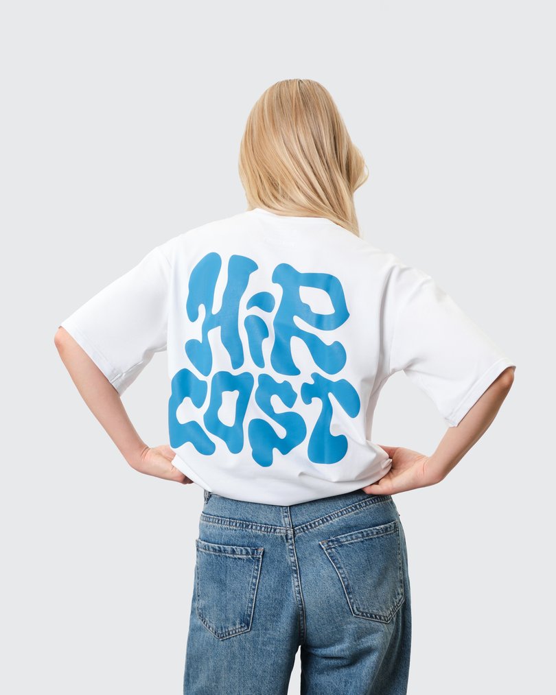 Футболка Hircost (XL, Белый)
