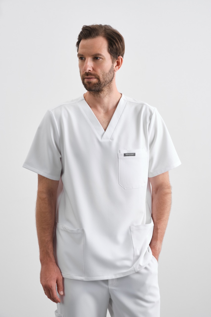 Топ Базовый мужской (3XL, Белый)