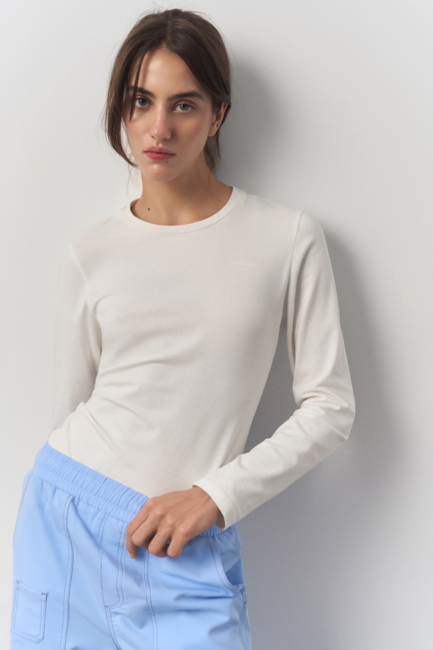 Лонгслив Женский (XL, Айвори)