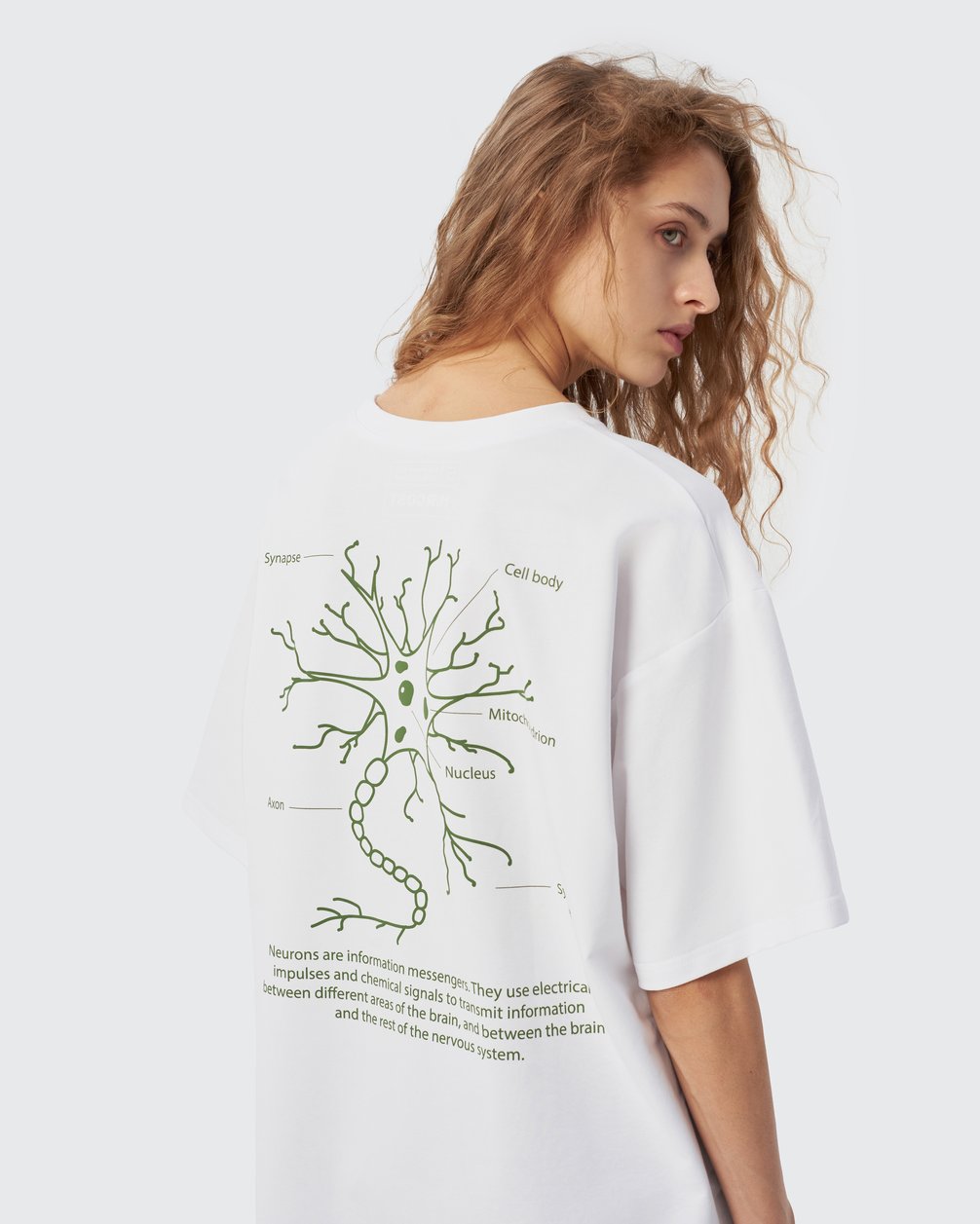 Футболка Нейрон (XL, Белый)
