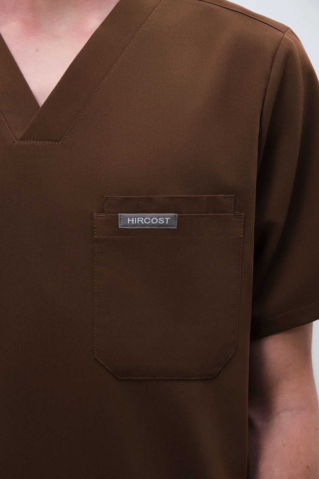 Топ Базовый мужской (2XL, Коричневый)