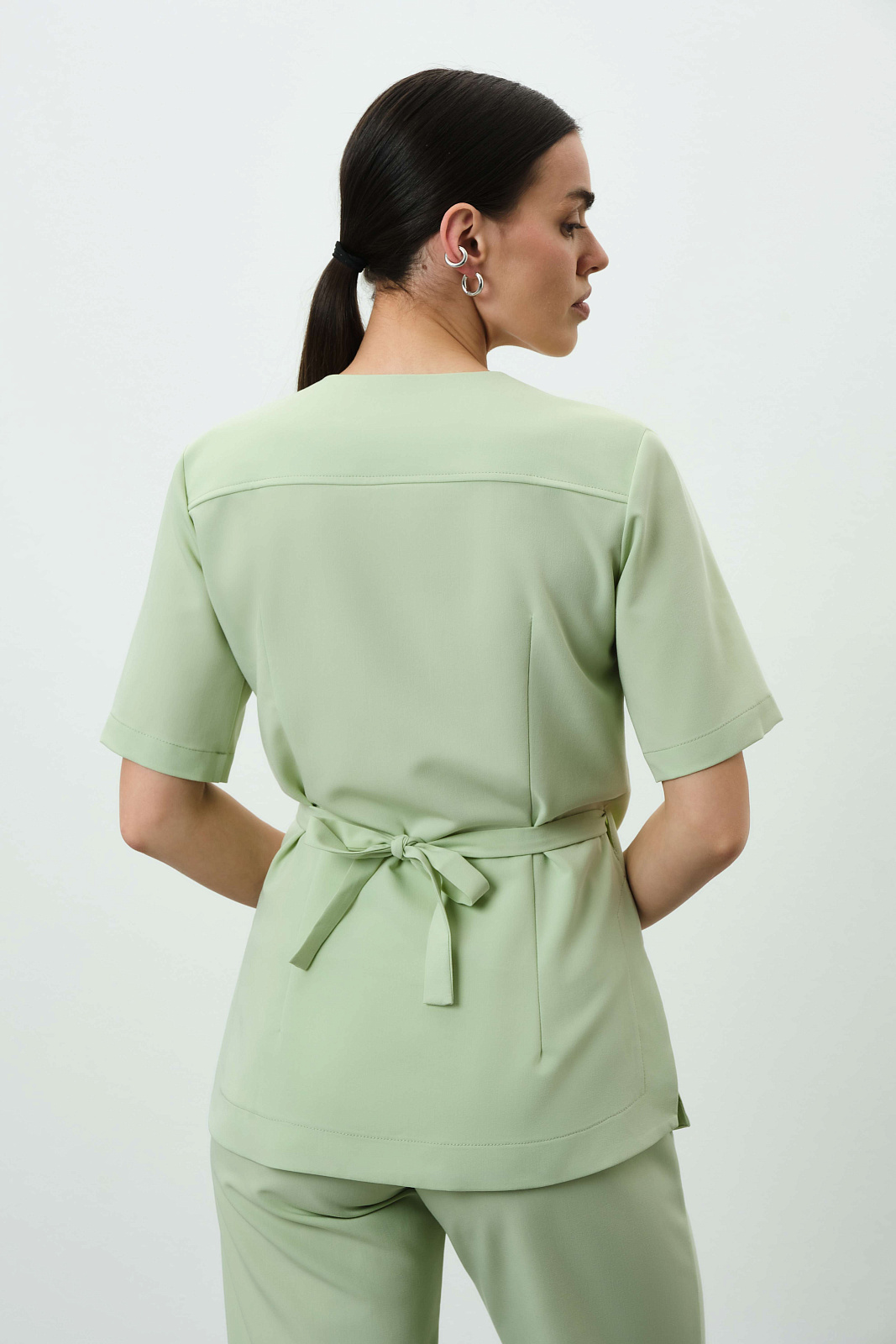 Топ Kimono (XL, Светло-зеленый)