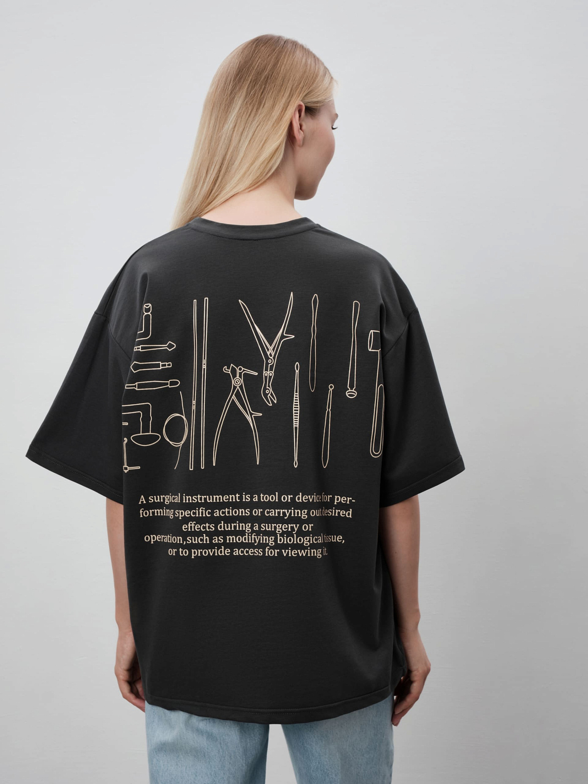 Футболка Хирургические Инструменты (XL, Серый)