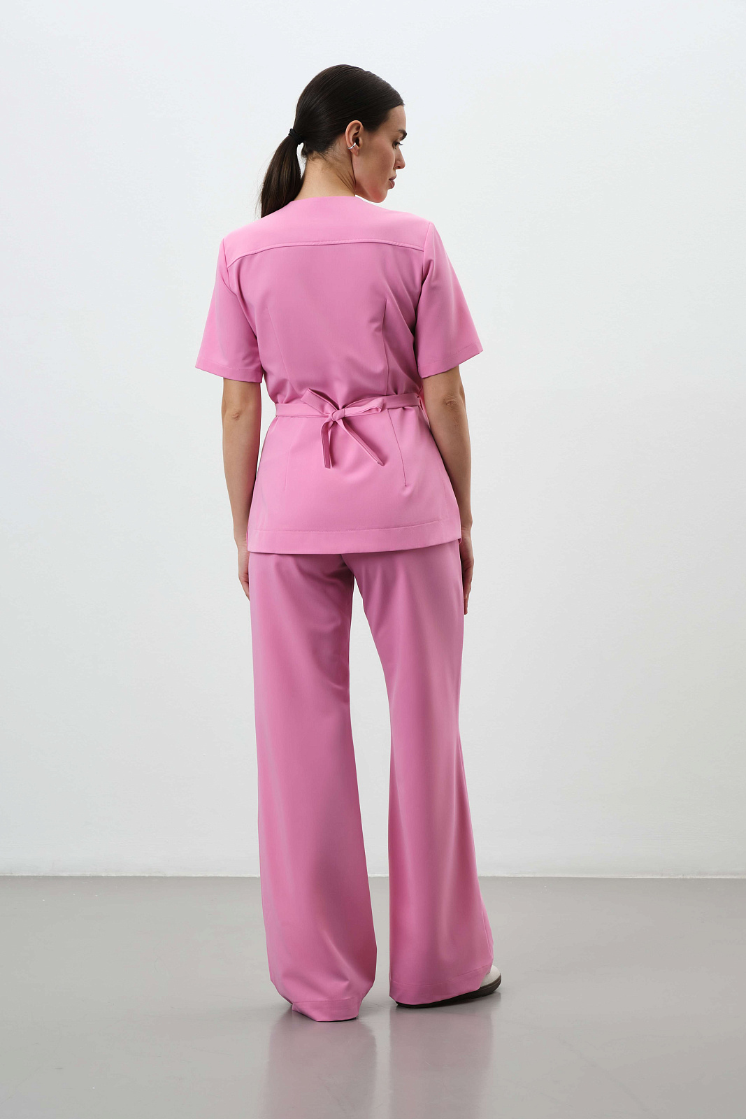 Топ Kimono (XS, Ярко-розовый)