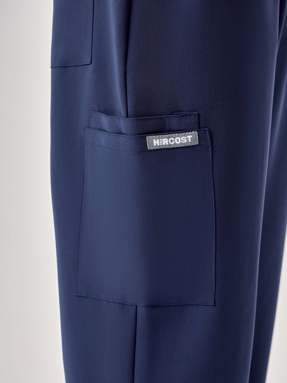 Брюки свободные мужские (XS, Индиго)