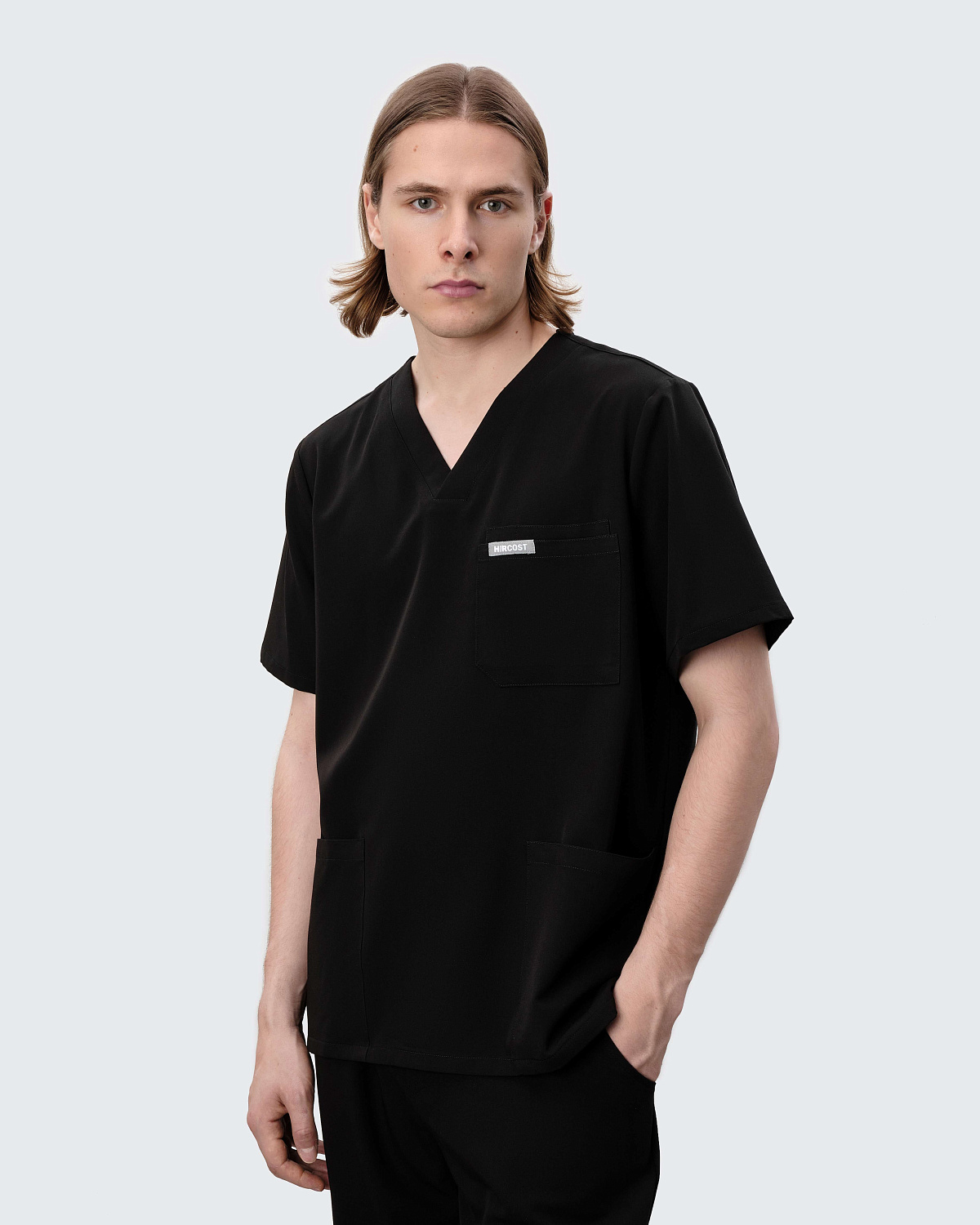 Топ Базовый мужской (XL, Черный)