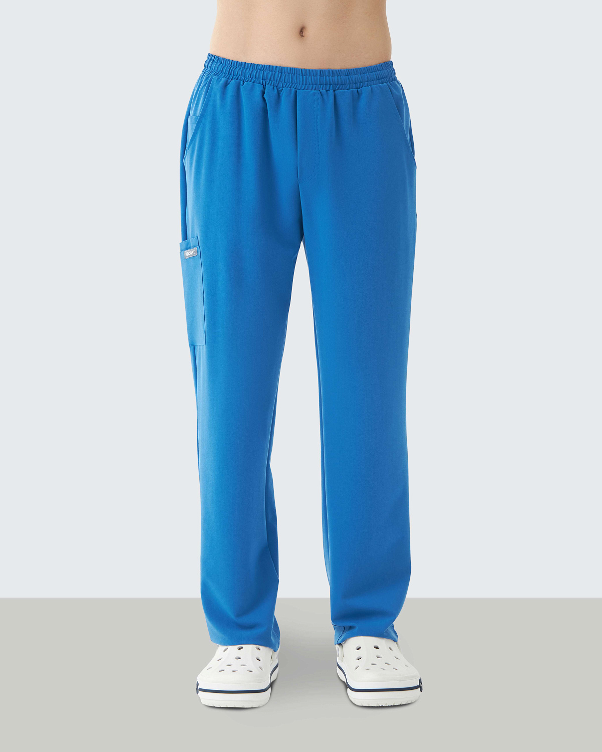 Брюки свободные мужские (XL, Океан)