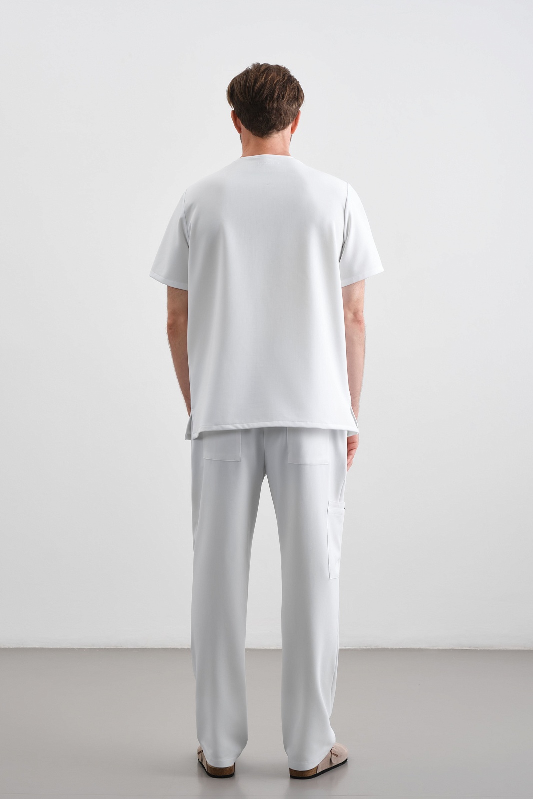 Топ Базовый мужской (3XL, Белый)