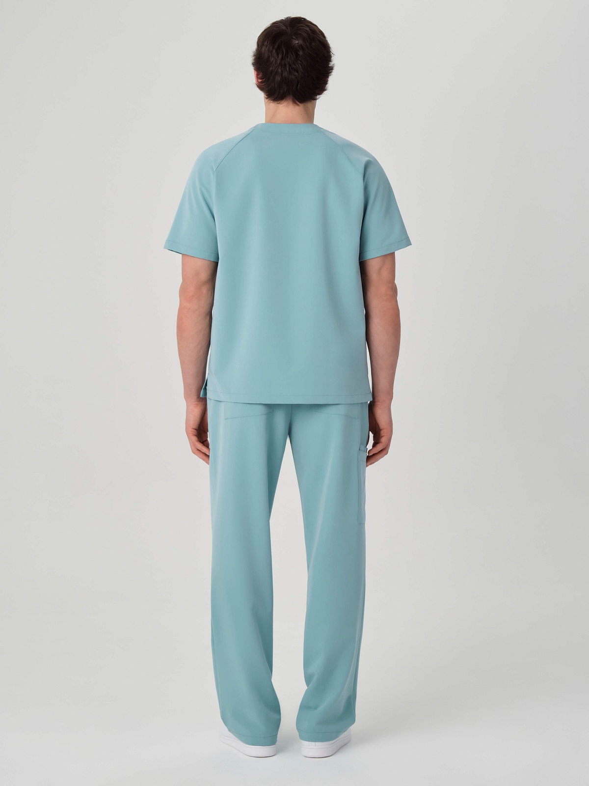 Брюки свободные мужские (3XL, Мятный)