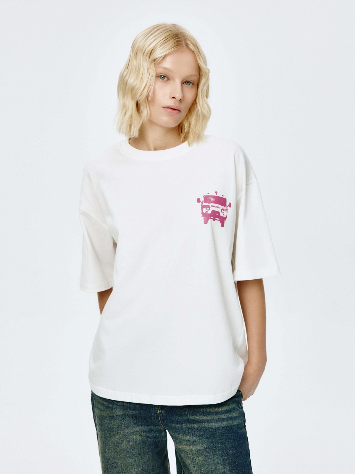 Футболка 103 (XL, Айвори)