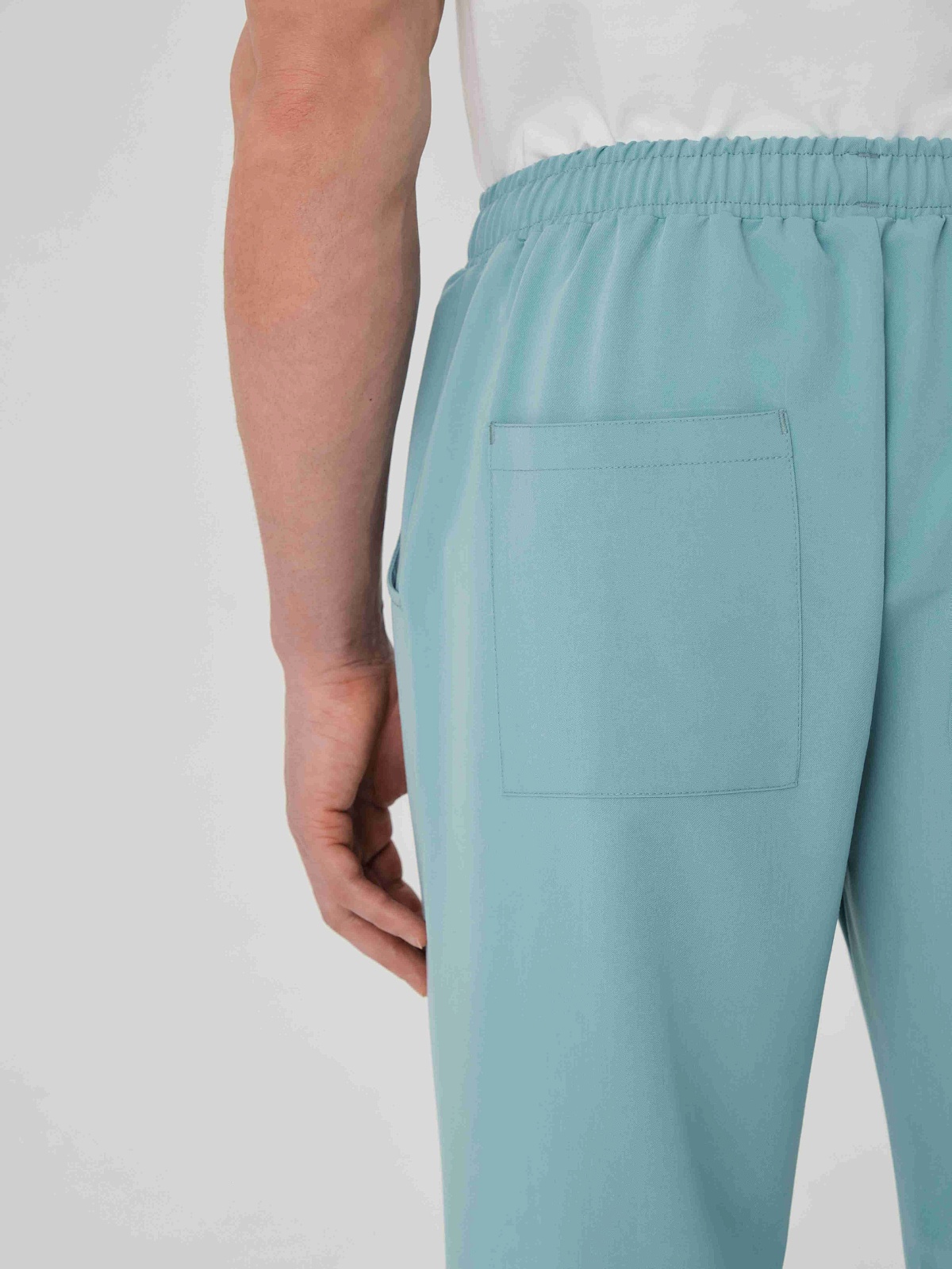 Брюки свободные мужские (3XL, Мятный)