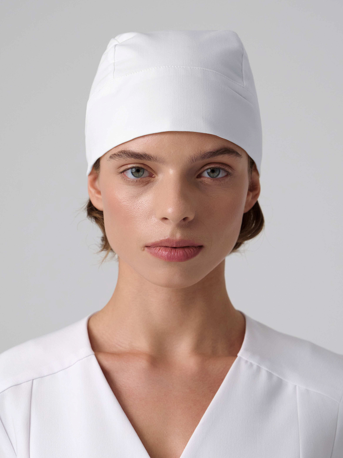 Просто шапочка (ONE SIZE, Белый)