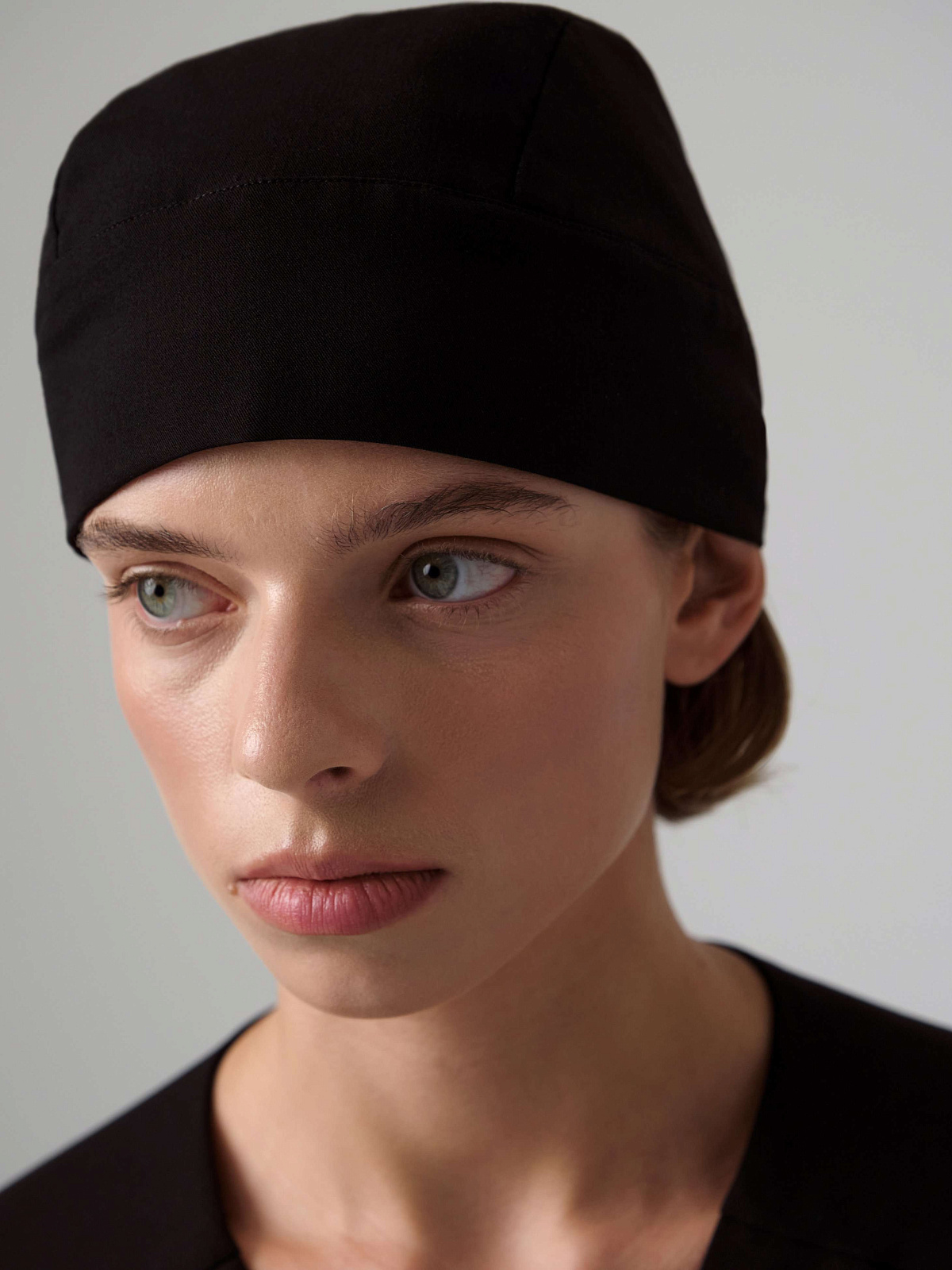 Просто шапочка (ONE SIZE, Черный)